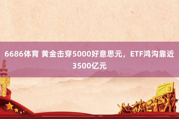 6686体育 黄金击穿5000好意思元，ETF鸿沟靠近3500亿元