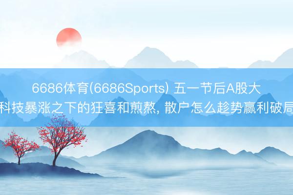6686体育(6686Sports) 五一节后A股大科技暴涨之下的狂喜和煎熬， 散户怎么趁势赢利破局