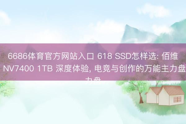 6686体育官方网站入口 618 SSD怎样选: 佰维 NV7400 1TB 深度体验， 电竞与创作的万能主力盘