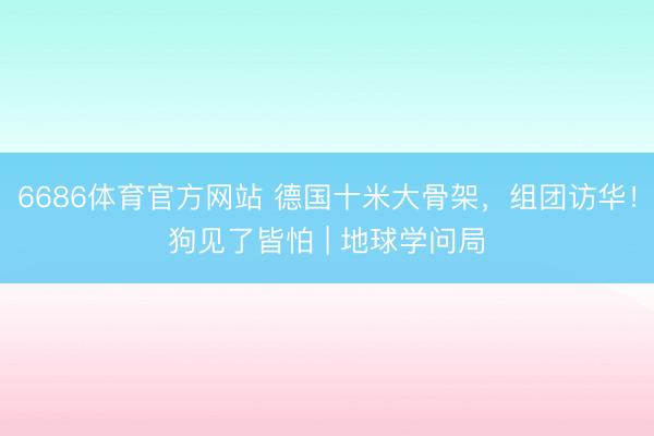 6686体育官方网站 德国十米大骨架，组团访华！狗见了皆怕 | 地球学问局